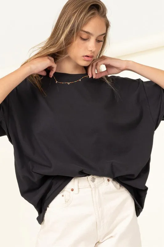 Oversized Cotton Tee