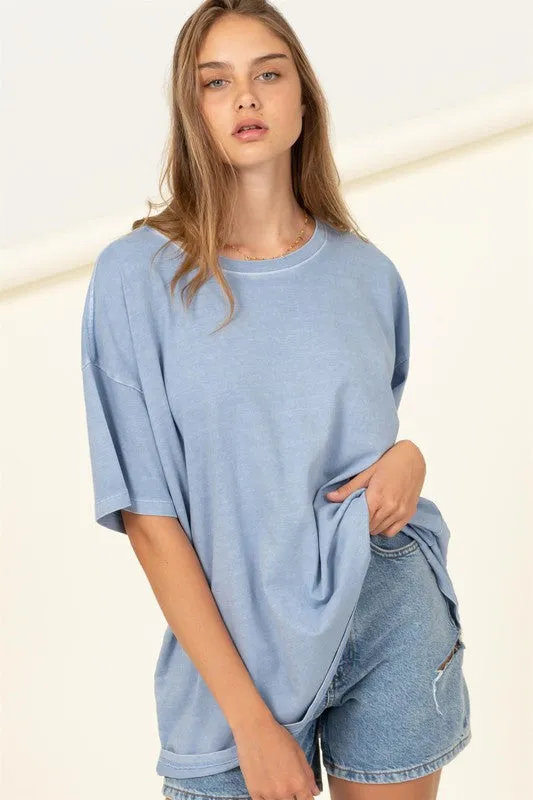 Oversized Cotton Tee