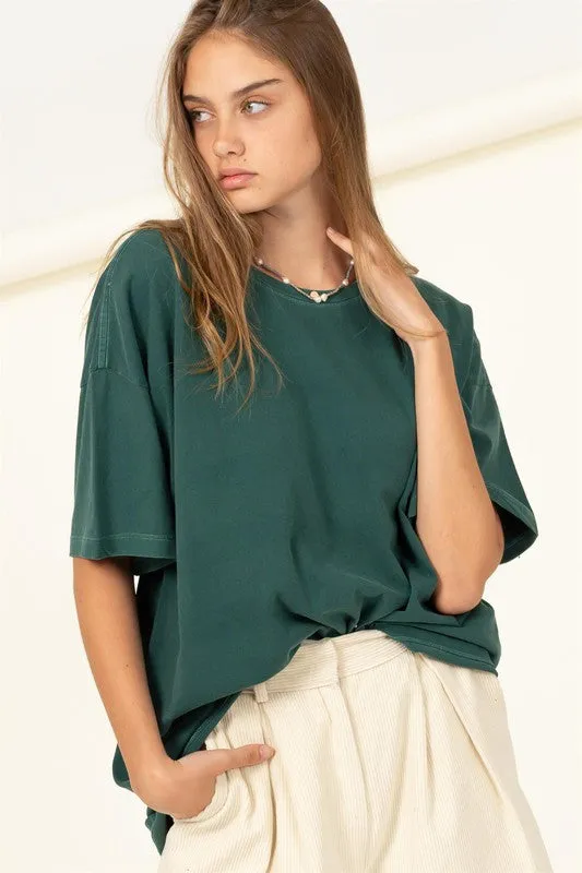 Oversized Cotton Tee