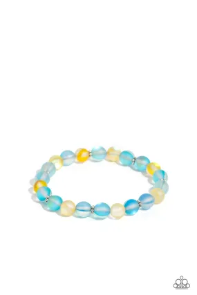 Paparazzi Clear Craze Blue Bracelet