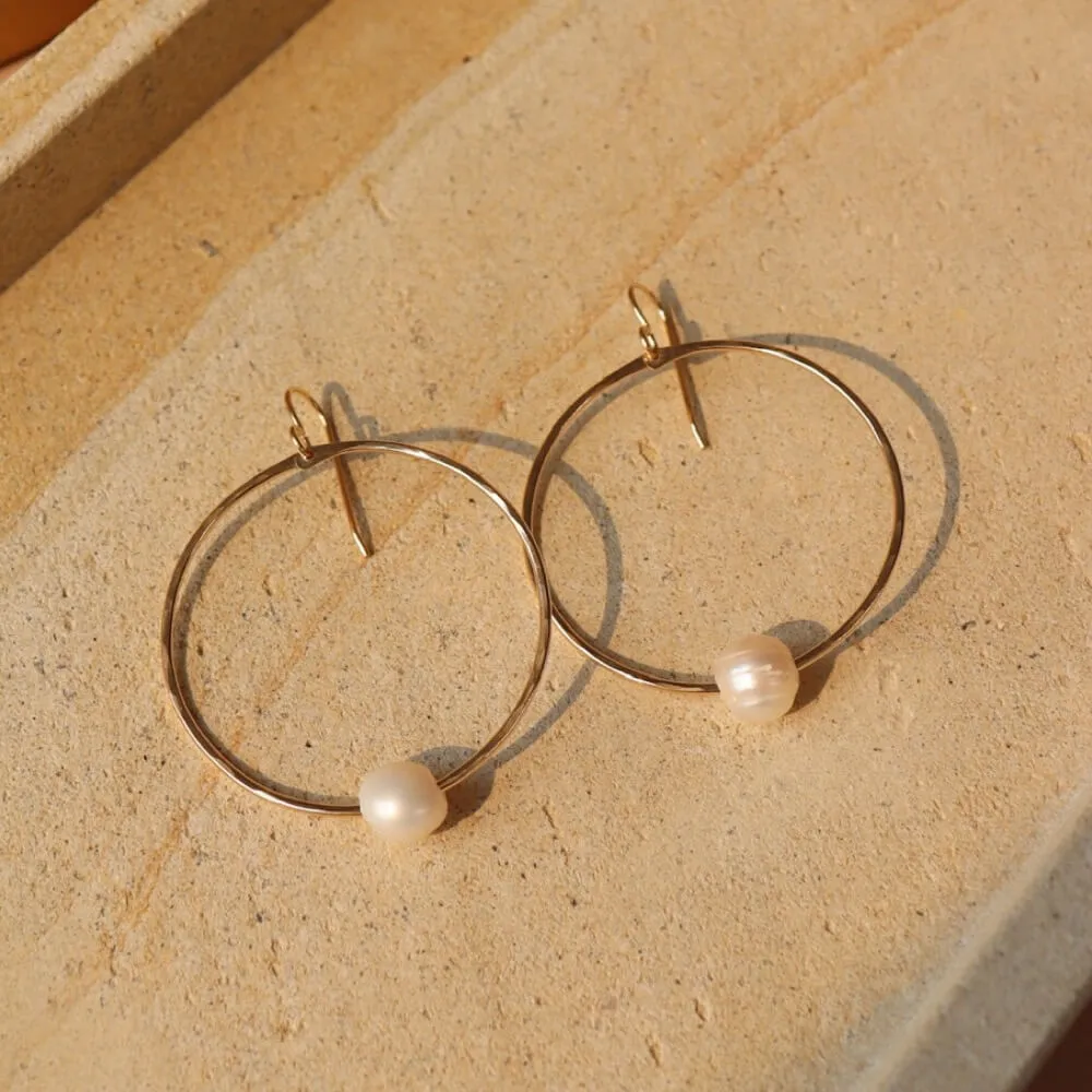 Pearl Hoops | Wholesale