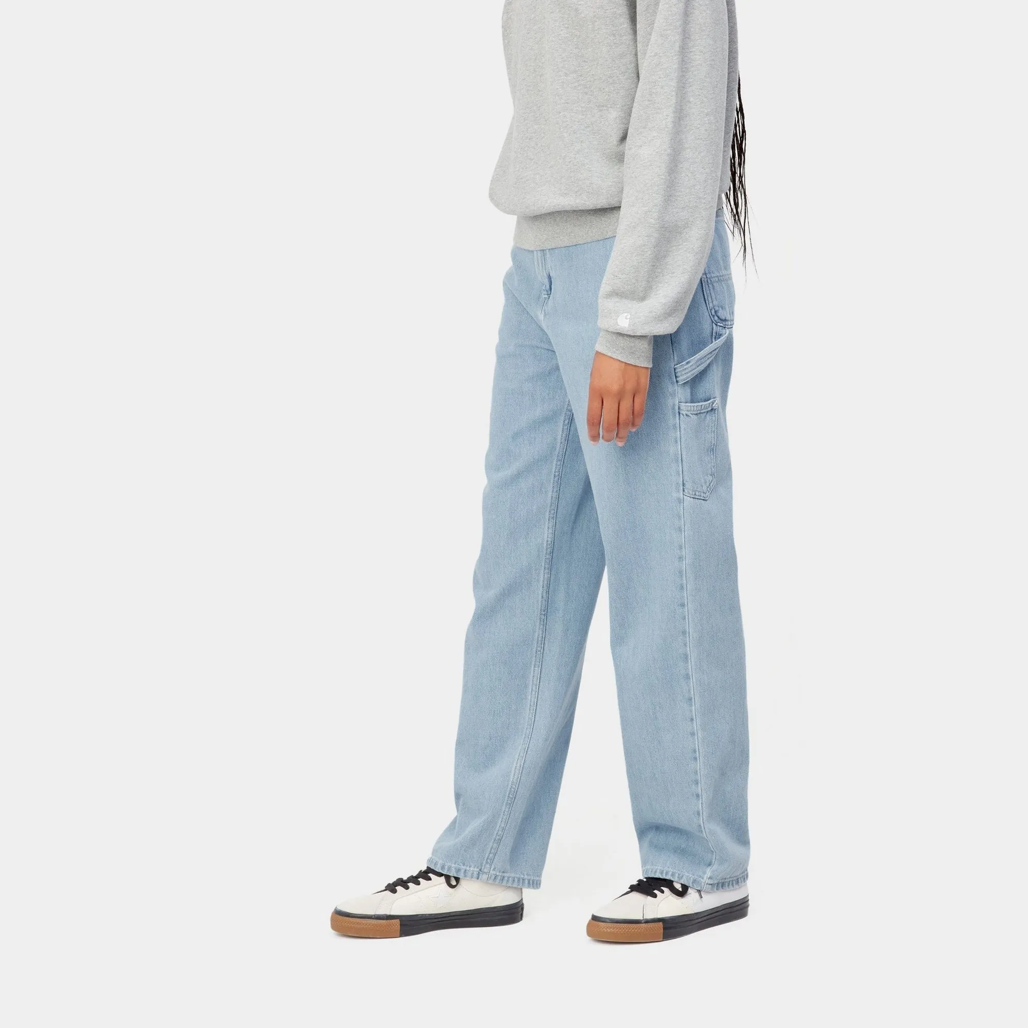 Pierce Pant Straight - Denim | Blue (stone bleached)