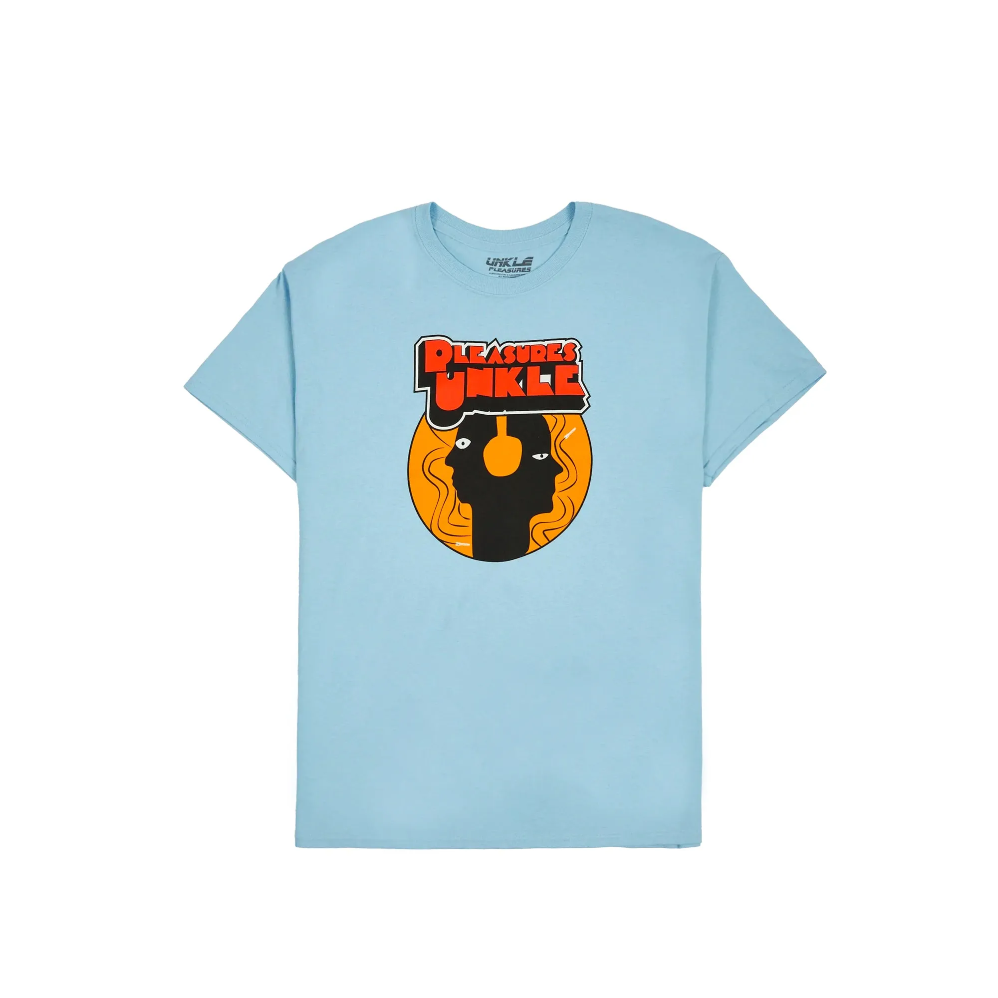 Pleasures Mens Headphones SS Tee (Carolina Blue)