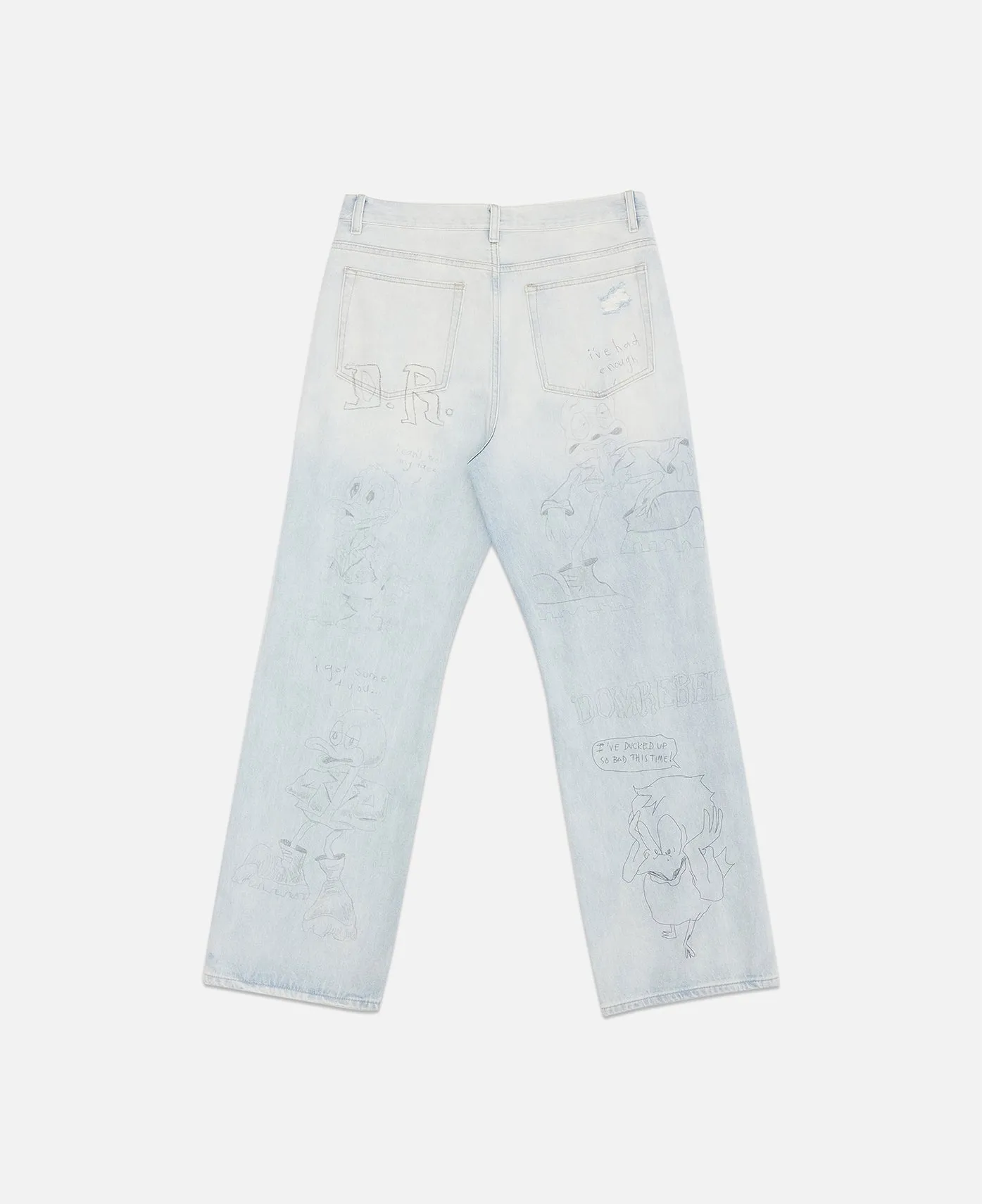 Quack Bootcut Jeans (Blue)