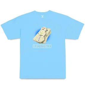 Quarter Snacks Domino Tee Light Blue