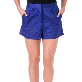 Quilted Satin Shorts