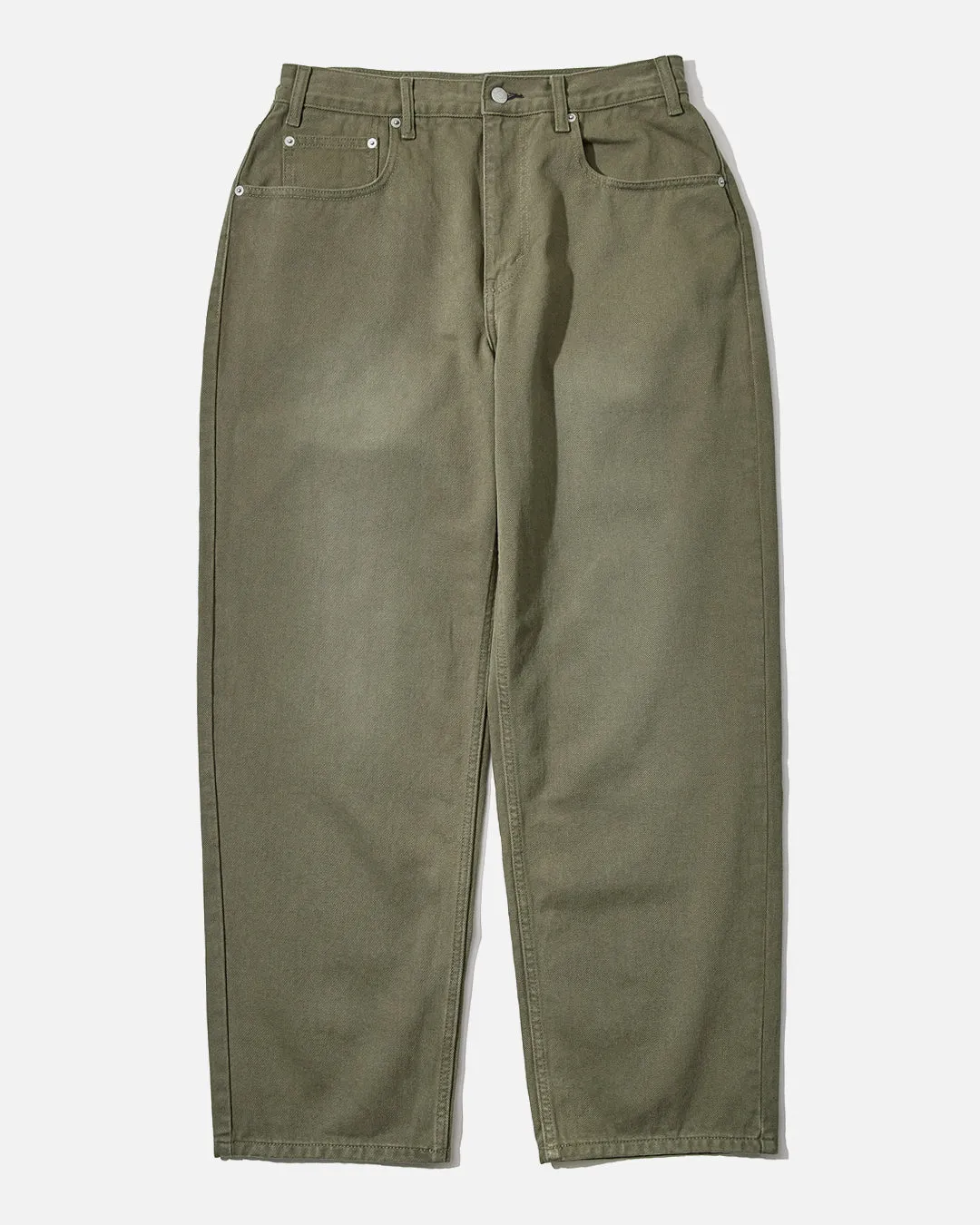 Relaxed Jeans - Olive