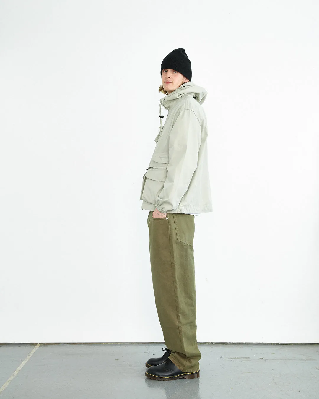 Relaxed Jeans - Olive