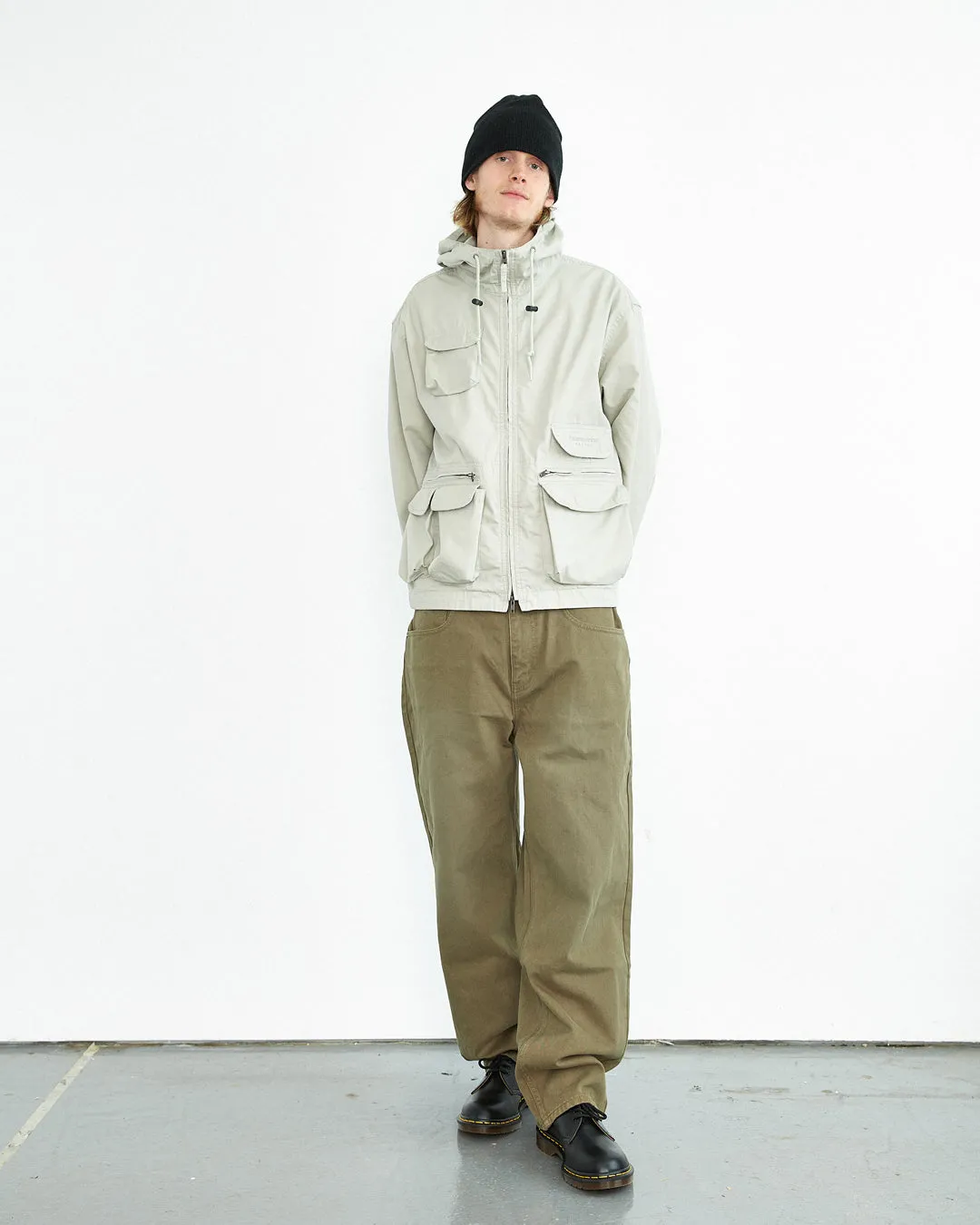 Relaxed Jeans - Olive