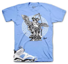 Retro 6 University Blue Shirt - St. Michael - Blue