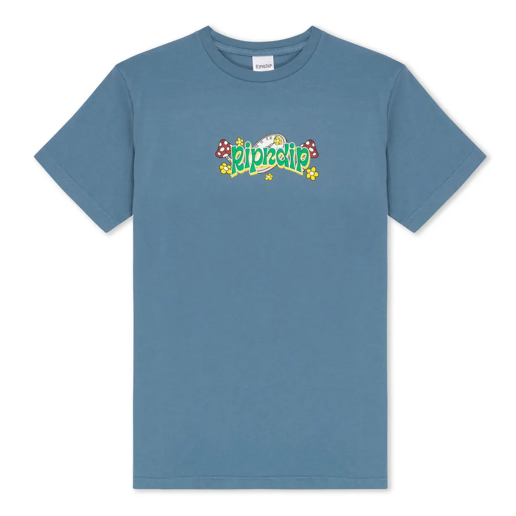 RIPNDIP TIME TURNER TEE-BLUE