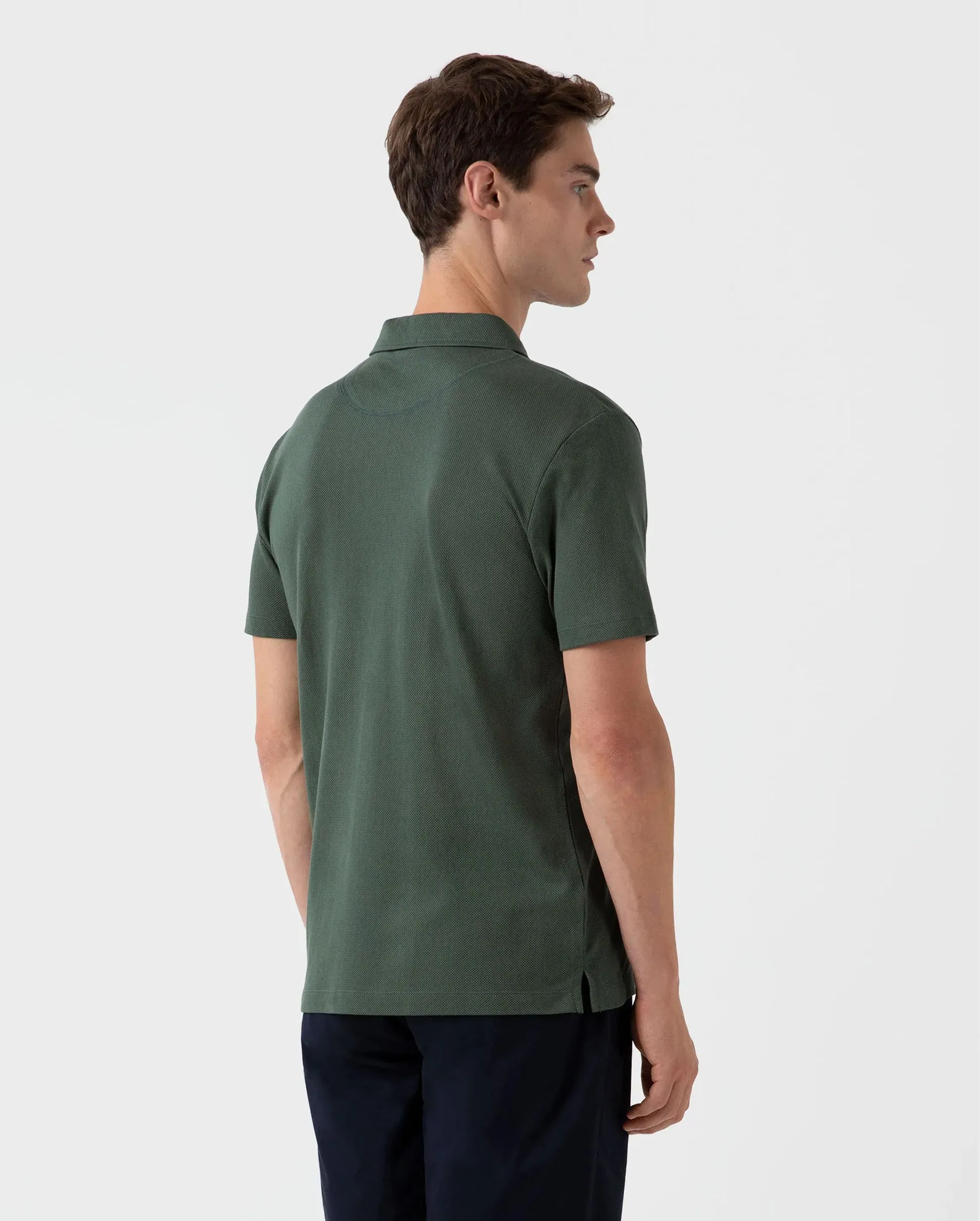 RIVIERA POLO SHIRT / DARK GREEN