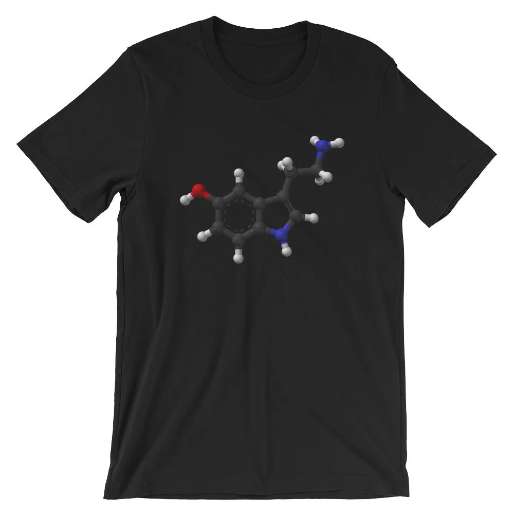 SEROTONIN MOLECULE T-SHIRT