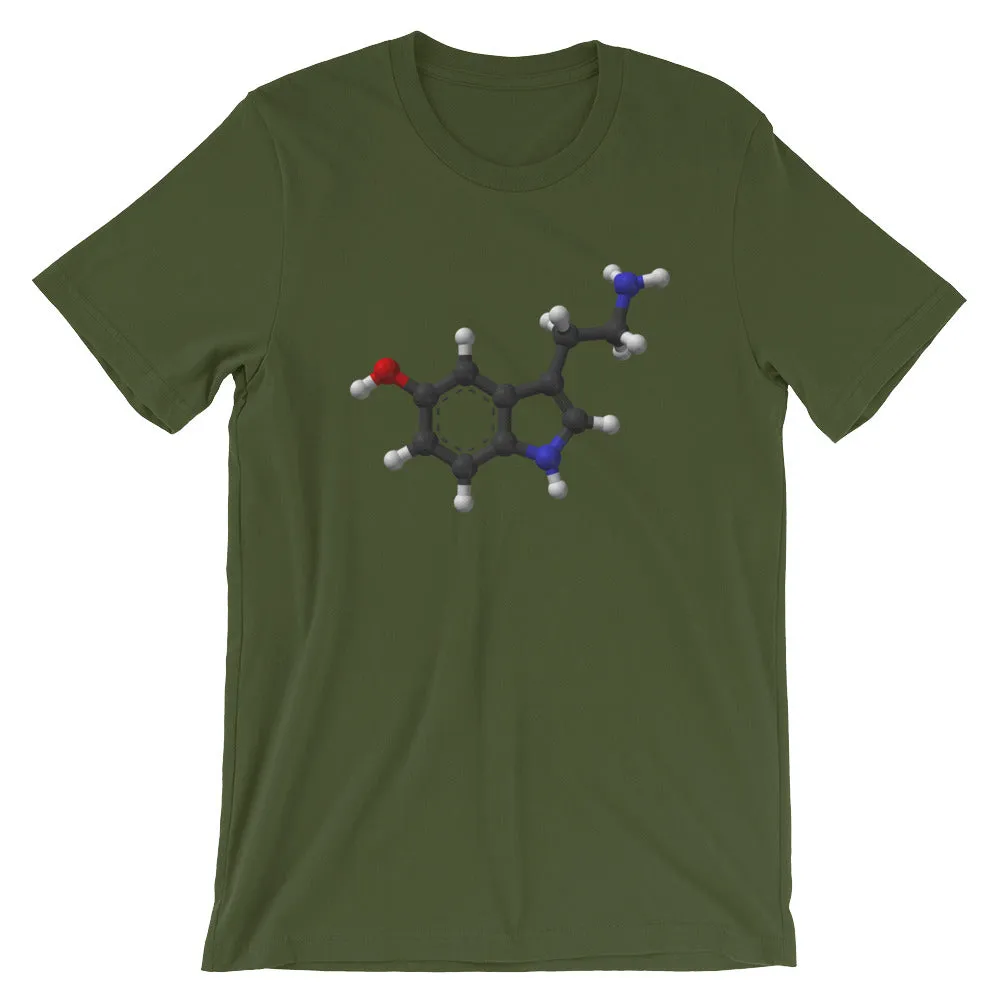 SEROTONIN MOLECULE T-SHIRT