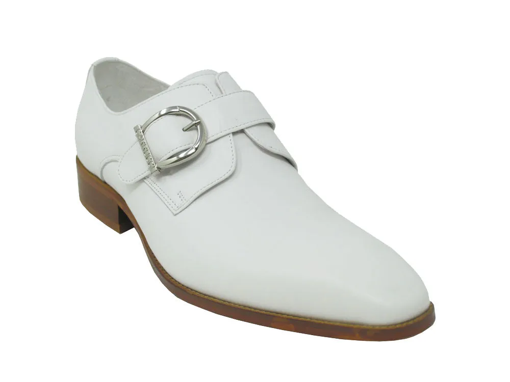 Signature Buckle Monk Strap Loafer