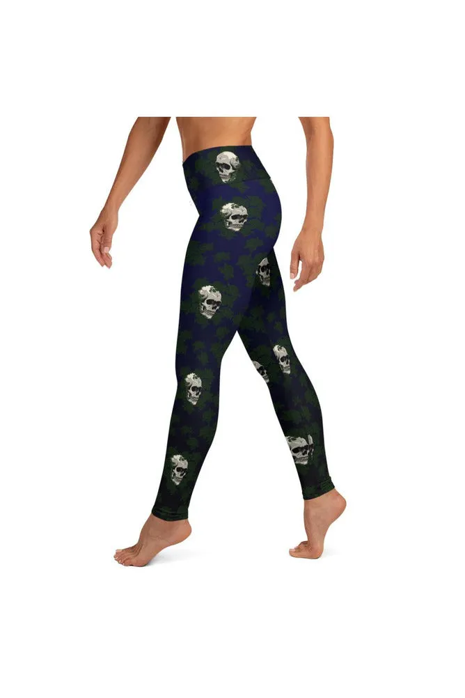 Skulls Yoga Leggings