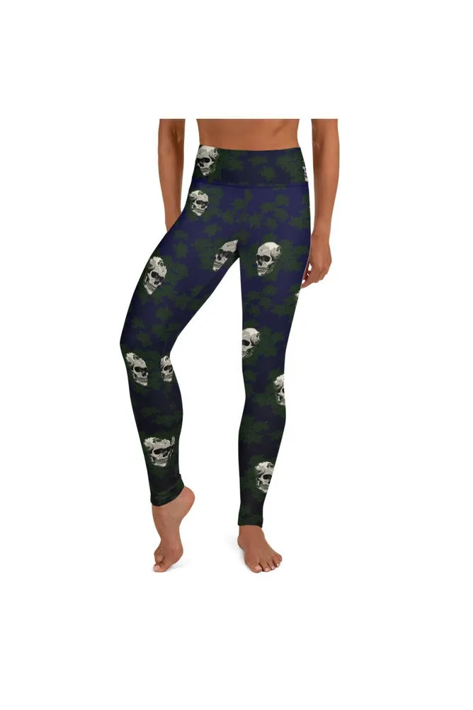 Skulls Yoga Leggings