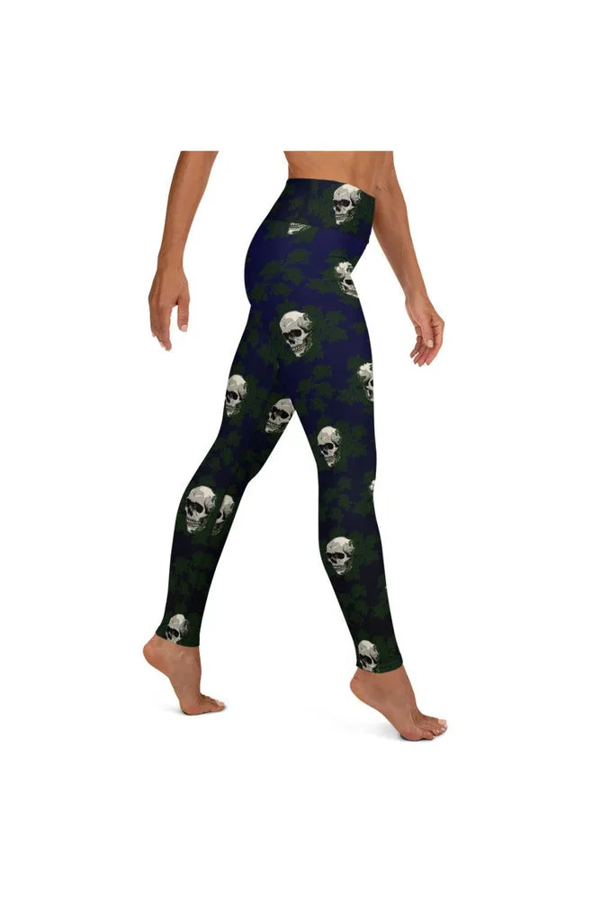 Skulls Yoga Leggings