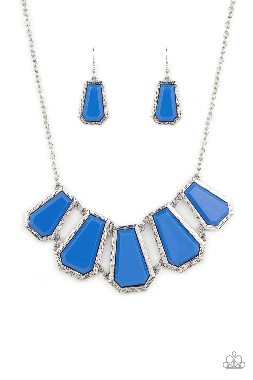 Stellar Heiress - Blue Paparazzi Necklace