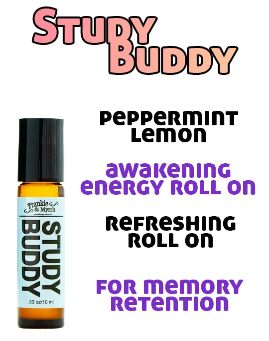 Study Buddy Roll-on | Peppermint Rosemary Lemon