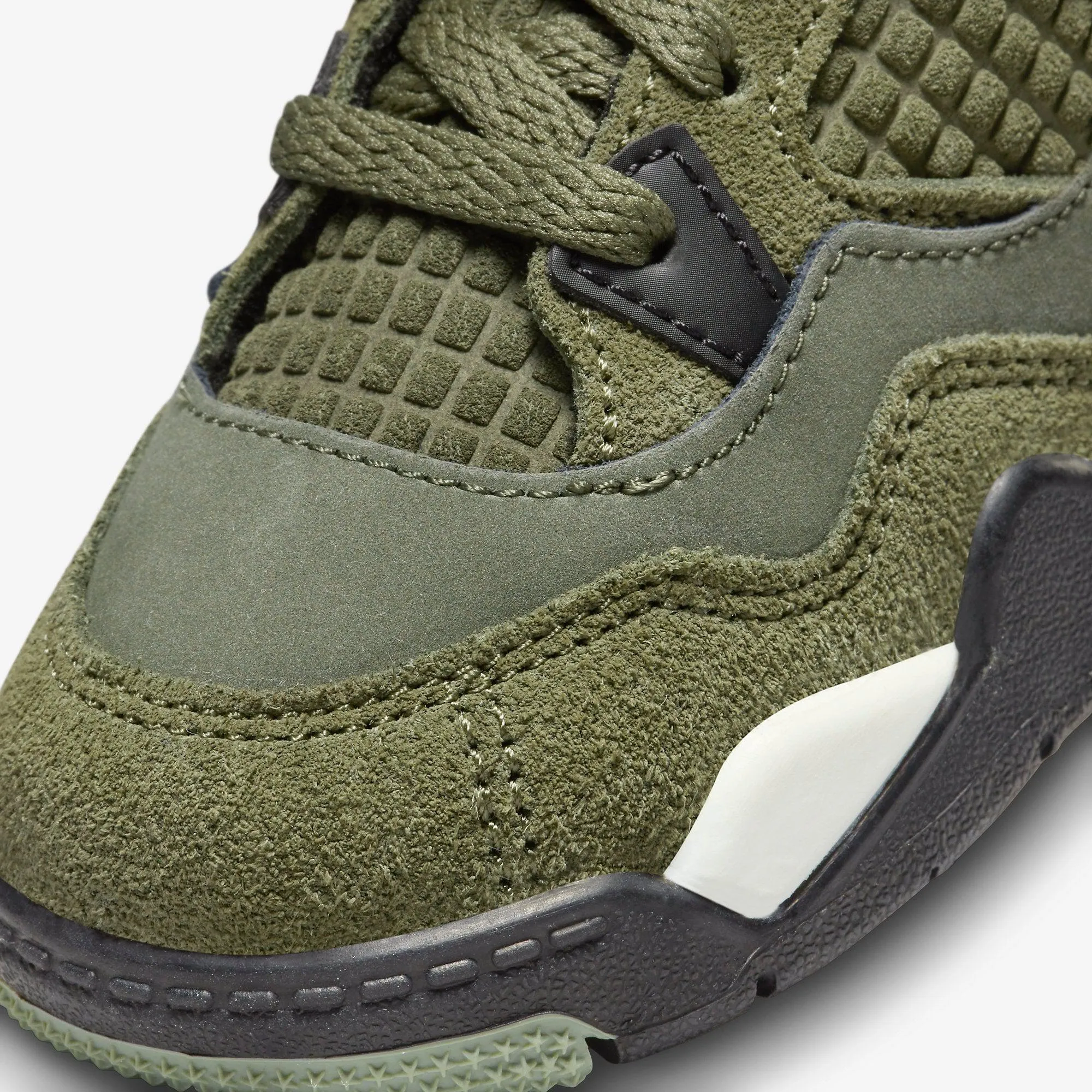 (TD) Air Jordan 4 Retro SE Craft 'Medium Olive Canvas' (2023) FB9930-200