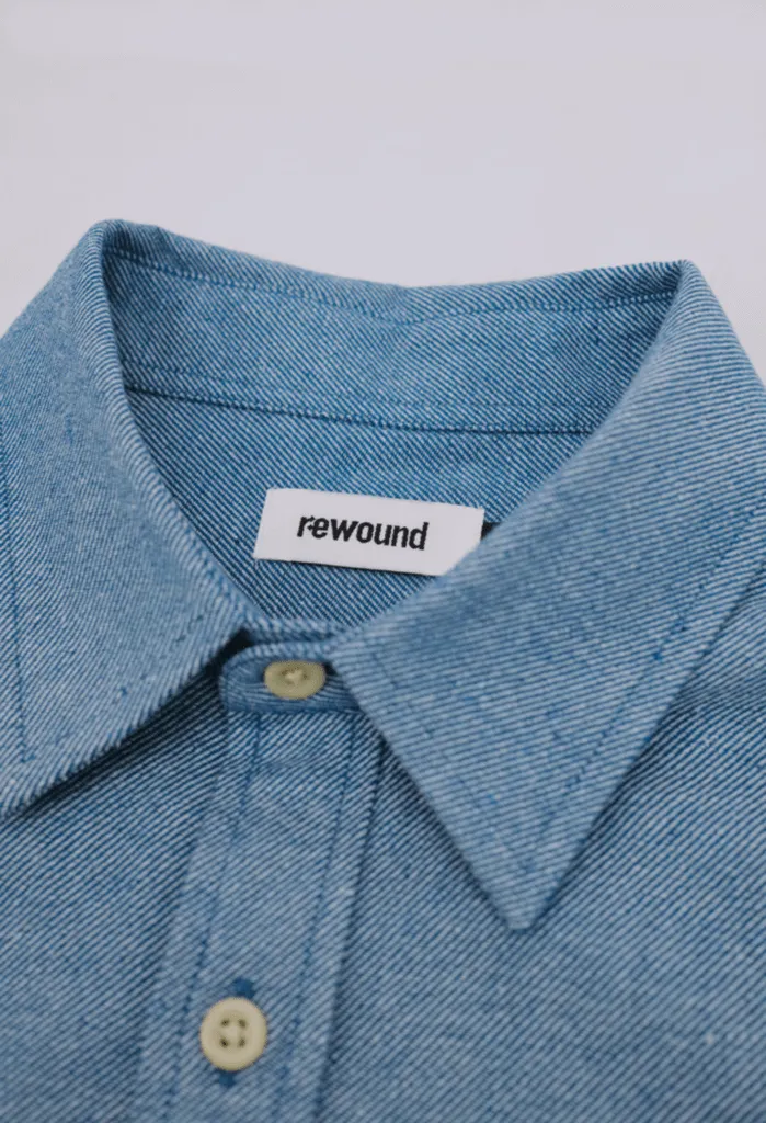 The Marc 100% Recycled Shirt | Teal