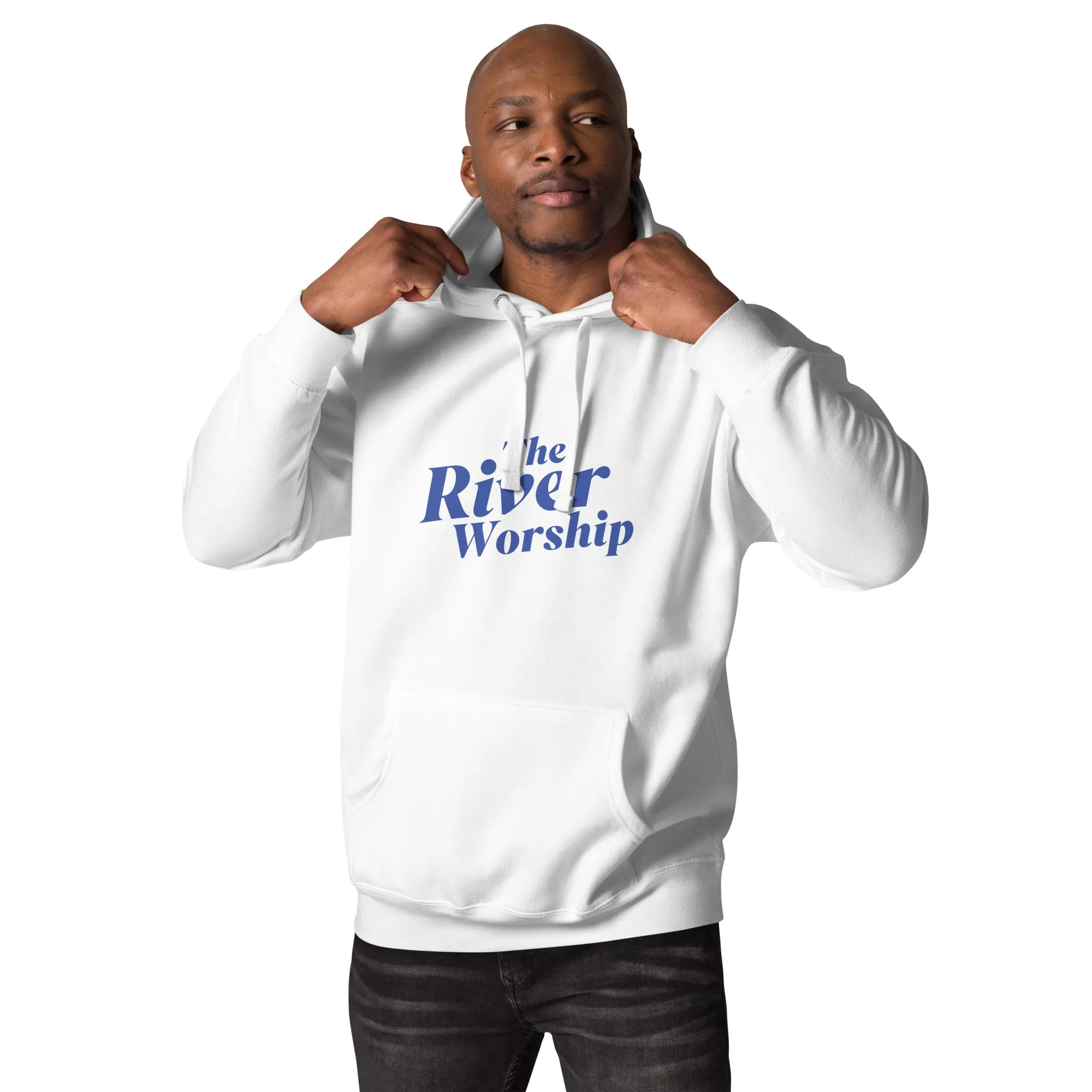 THE RIVER WORSHIP BLUE - HOODIE