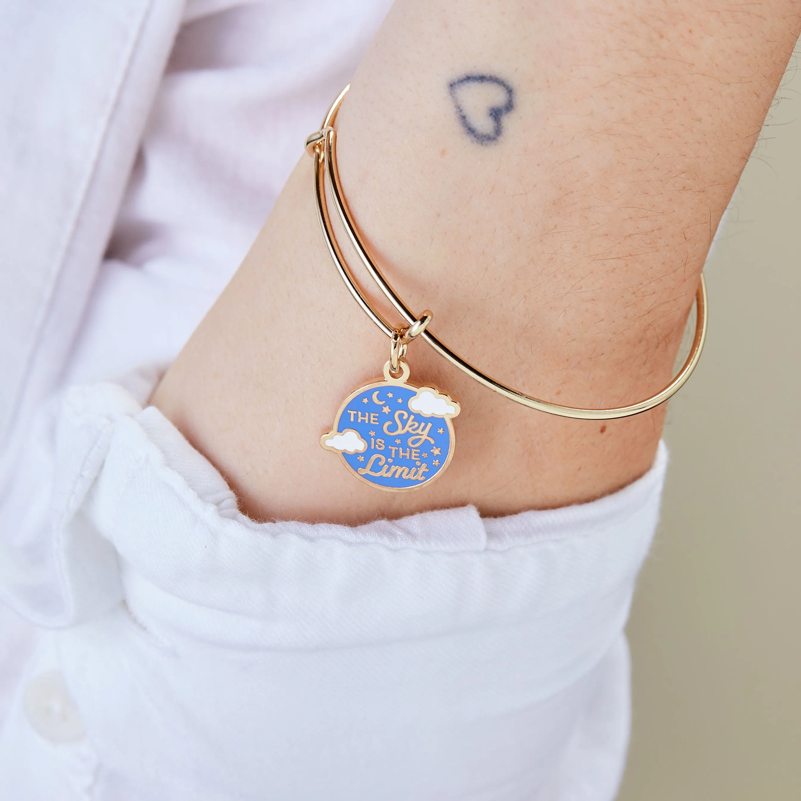 'The Sky is the Limit' Charm Bangle