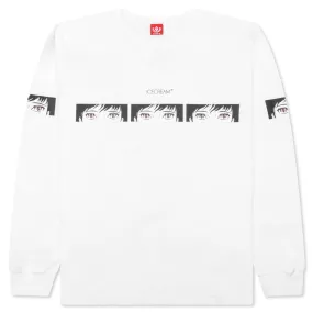 These Eyes L/S Knit - White