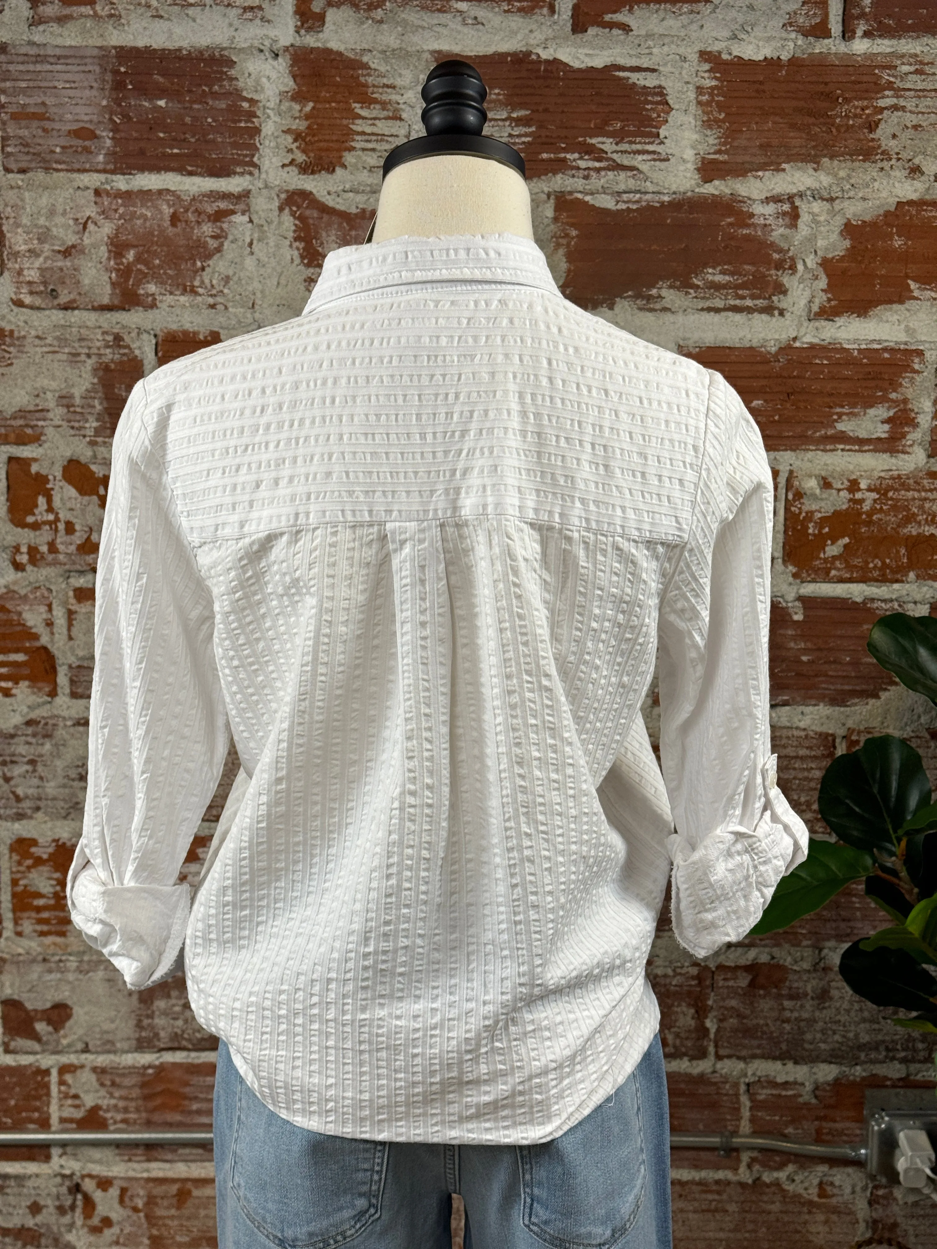 Thread & Supply Marina Shirt in White