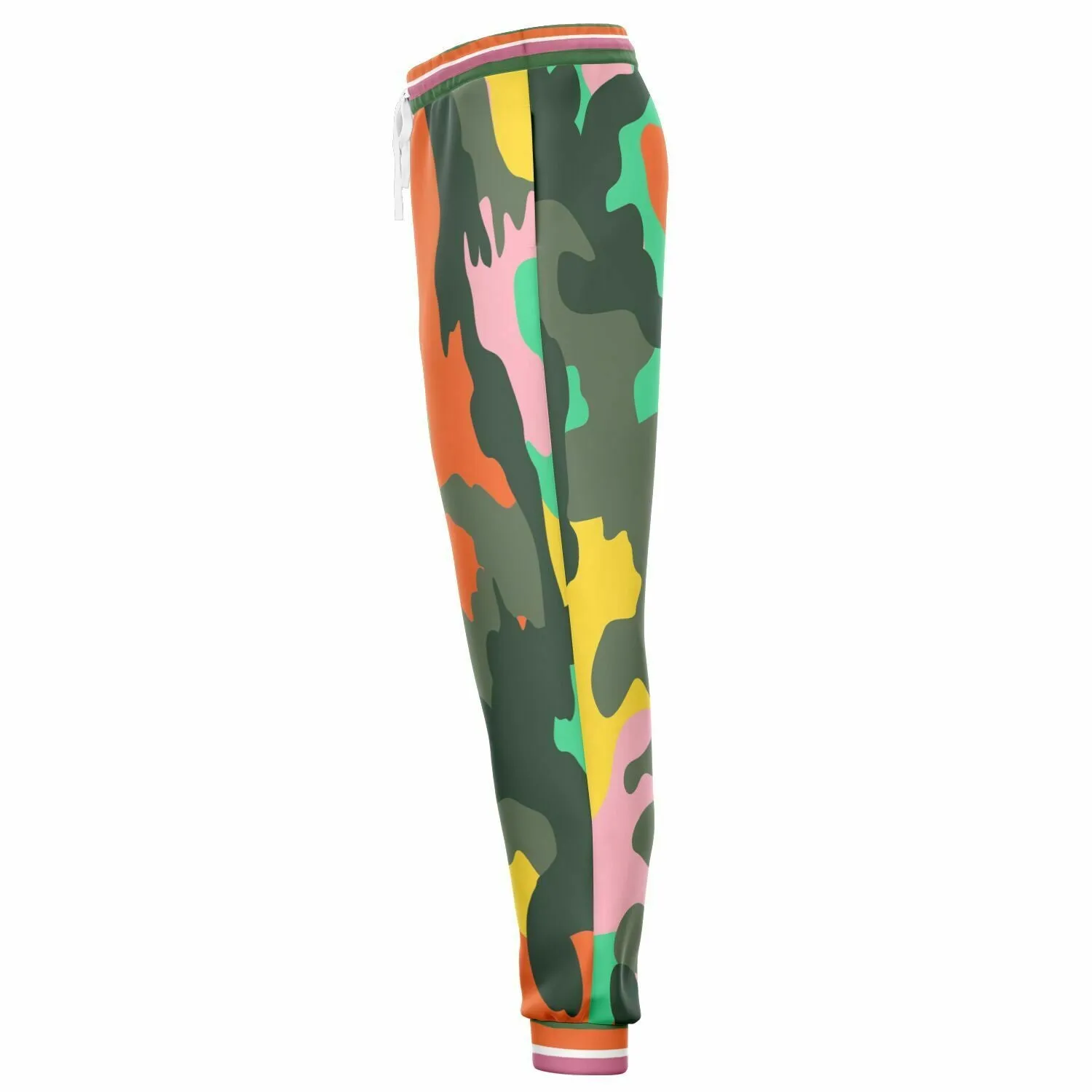 THS Snake Bite Orange Camo Fleece Joggers