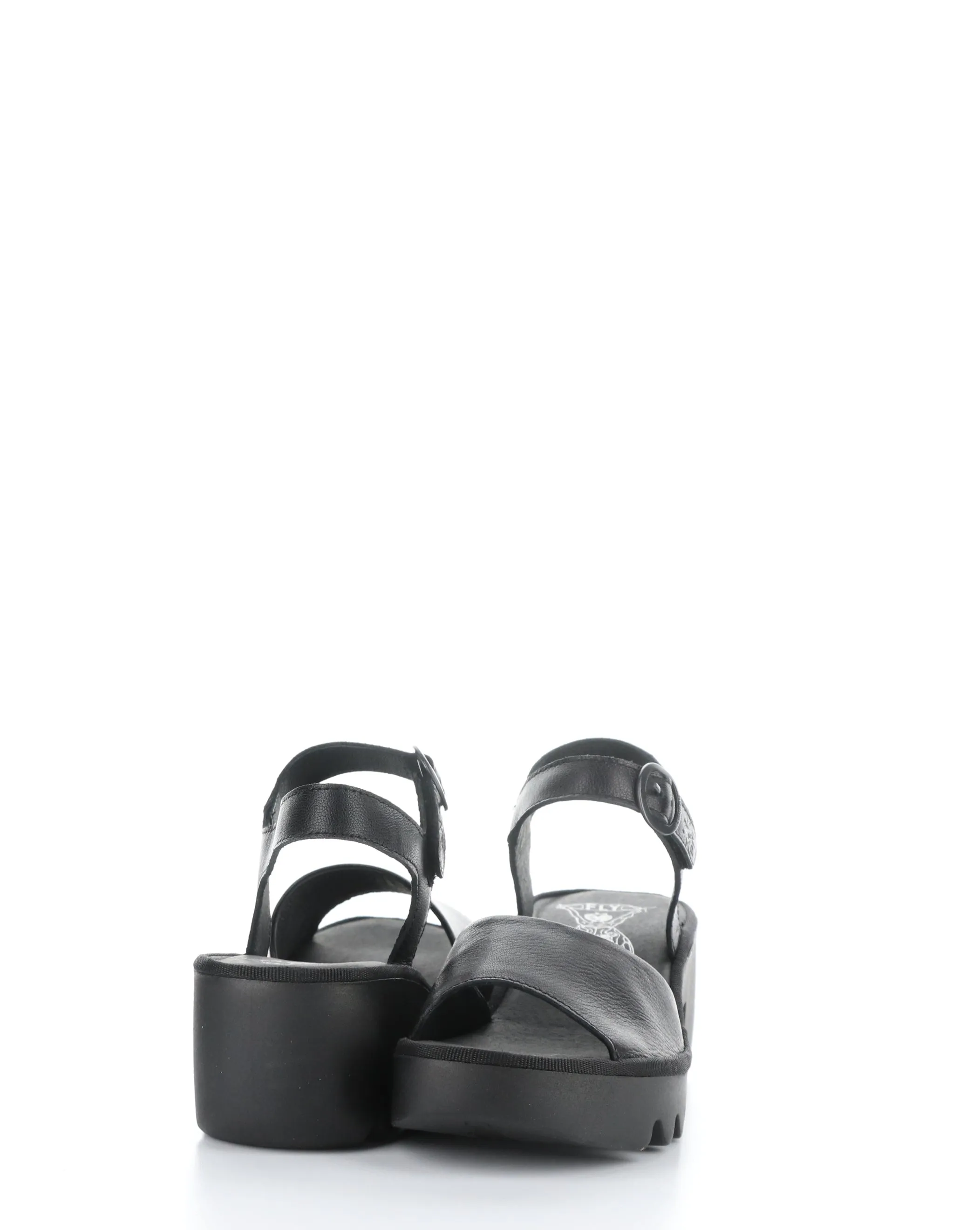 TULL503FLY 000 BLACK Velcro Sandals