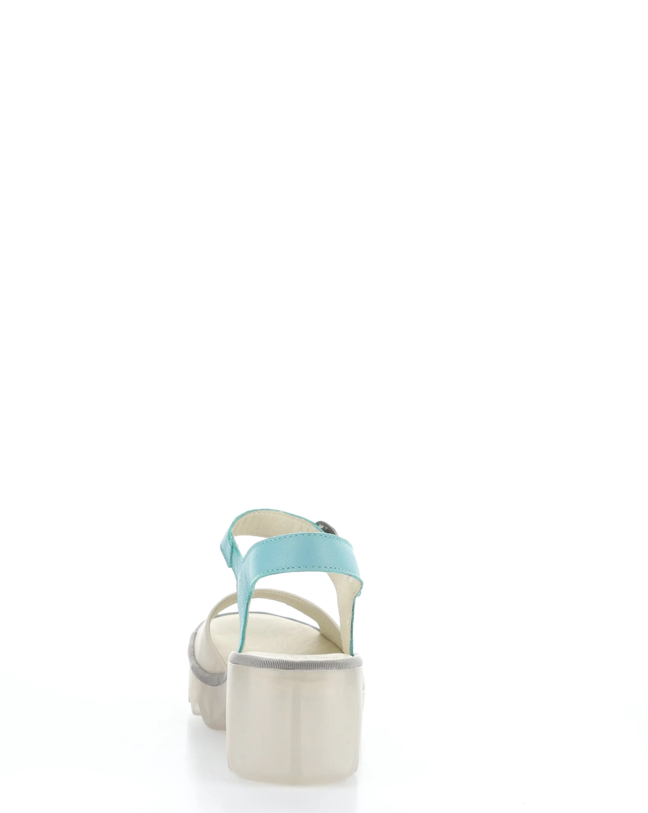 TULL503FLY 003 CLOUD/TURQUOISE Velcro Sandals