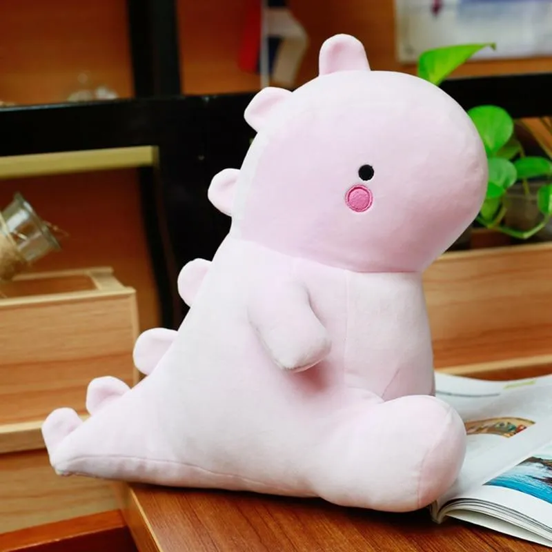 Ultra Soft Lovely Dinosaur Plush Doll Huggable Pink/Blue Stuffed Dino Toy Kids Huggable Animals Plush Toy 30/40/50cm