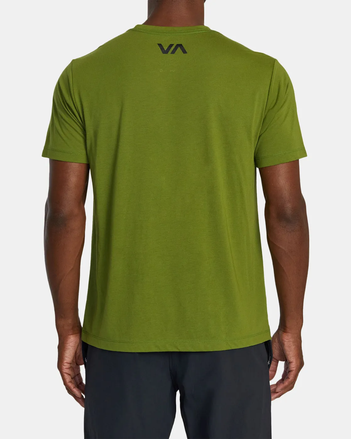 VA RVCA Blur Tee - Olive Leaf