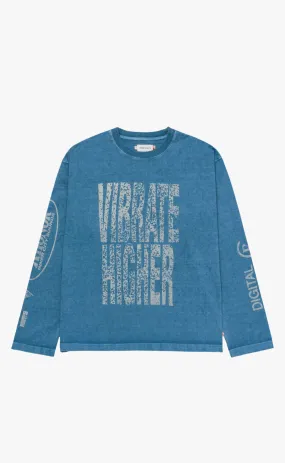 VIBRATIONS BLUE LONGSLEEVE