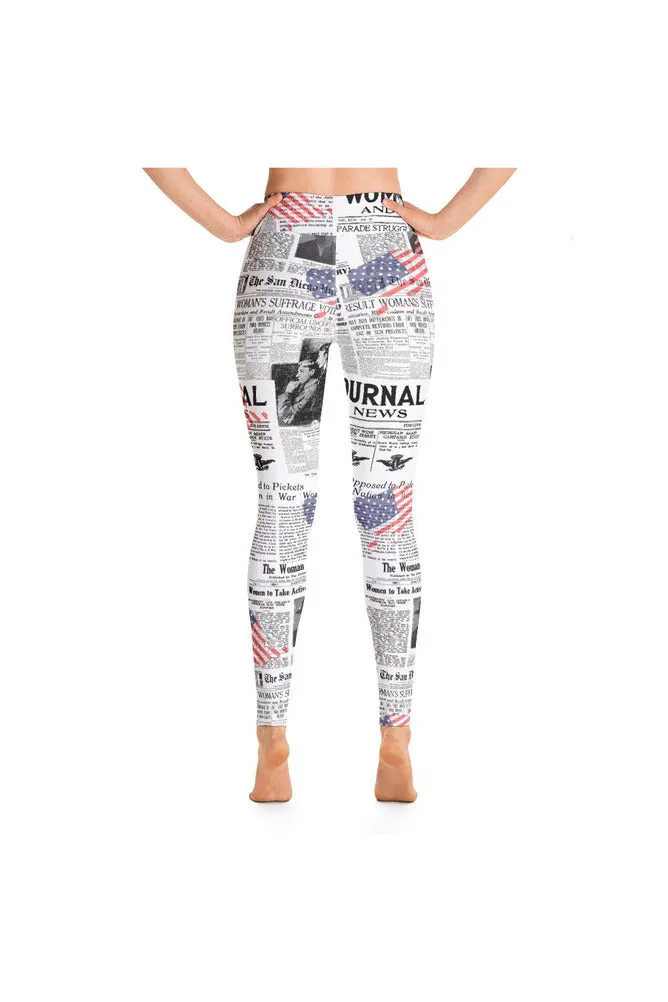 Women's Suffrage Yoga Leggings