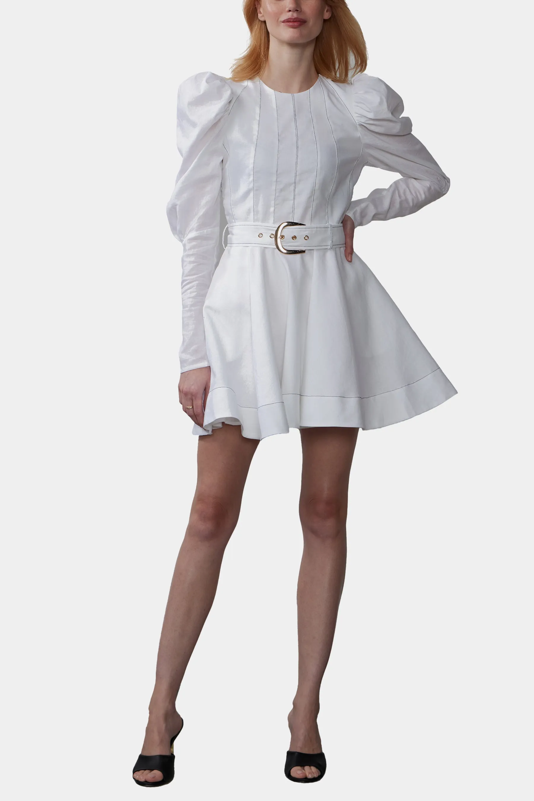 Zeta Puff Sleeve Dress