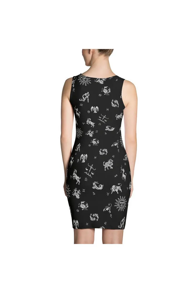 Zodiac Signs and Symbols Sublimation Cut & Sew Dress